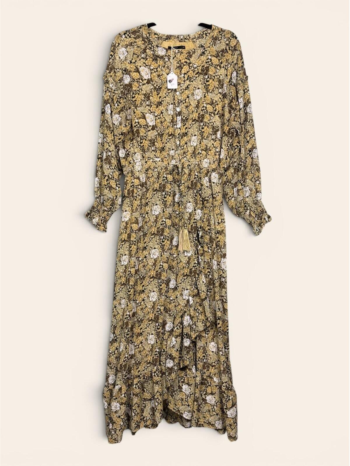 Yellow Pattern Dress